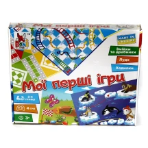 Настільна гра Boni Toys "Мої перші ігри", 2 - 4 гравці, 3 + 0301