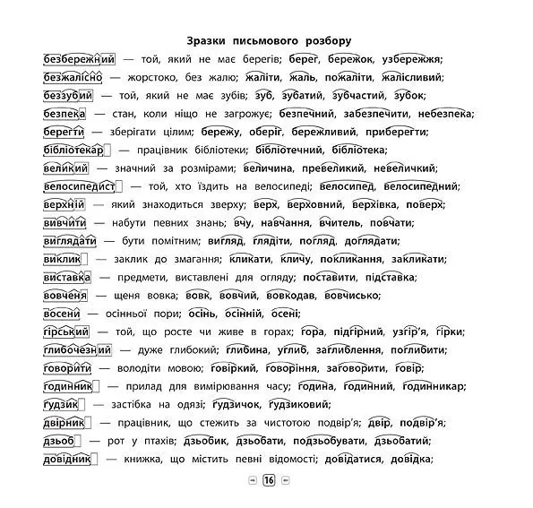 Книга УЛА Пам'ятка для початкової школи "Українська мова" 1 - 4  класи — фото 3