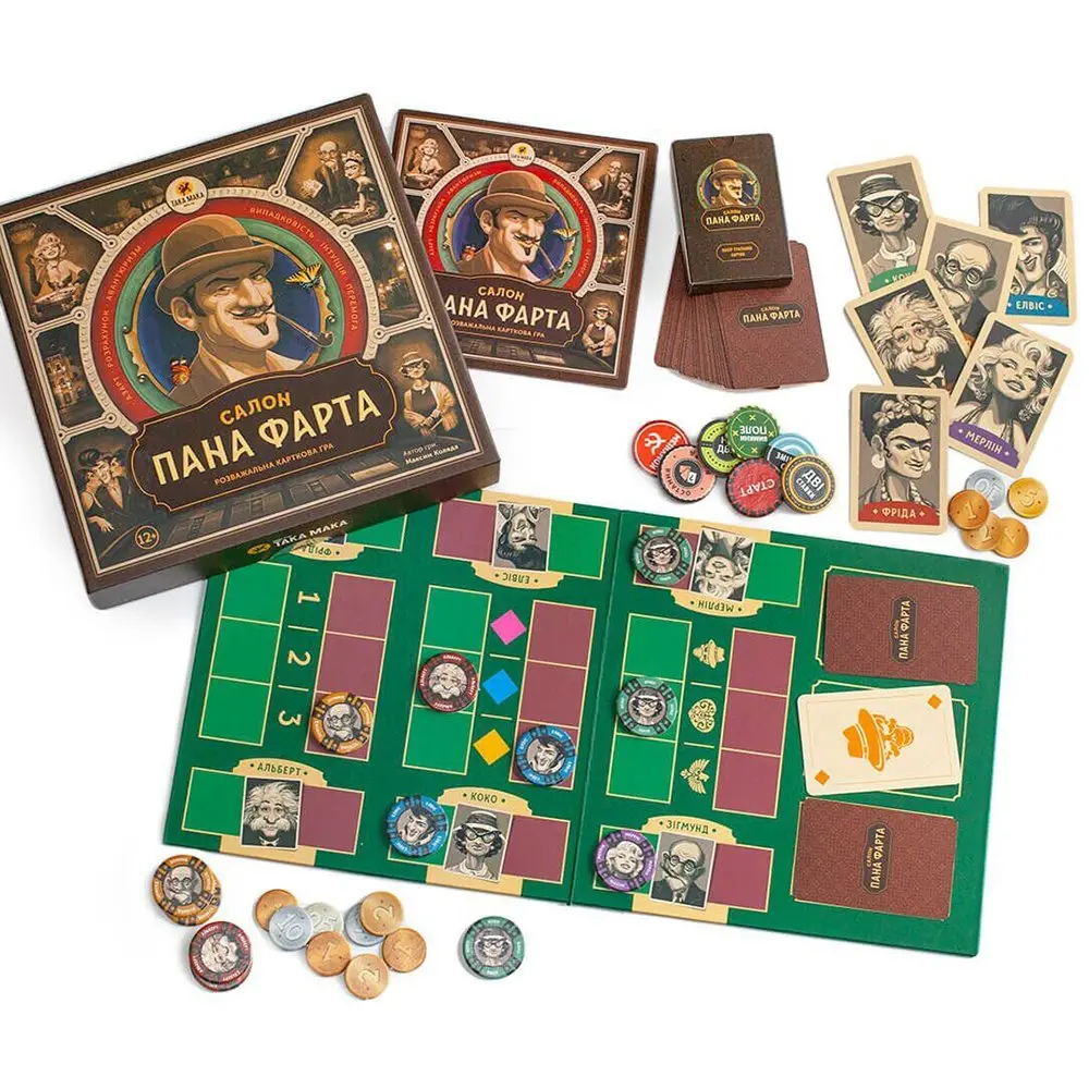 Игра Така Мака развлекательная карточная "Салон господина Фарта" 12+ 80001-UA Игра Така Мака развлекательная карточная "Салон господина Фарта" 12+ 80001-UA — фото 6