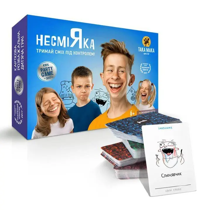 Гра Така Мака розважальна дитяча "Несміяка", 6+ 10001-UA — фото 2