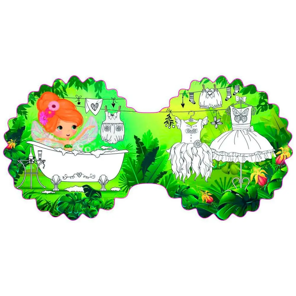 Книга з наклейками Crystal Book "Цветочные феи", ассорти, 0+ Книга з наклейками Crystal Book "Цветочные феи", ассорти, 0+ — фото 4