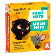 Гра Ranok настільна "Кошенята-мишенята" Кенгуру 3+ КН901982У