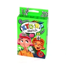 Настільна гра-вікторина Danko Toys "Хто я? Sketch", 56 картки, 6+ HIM-06-01U