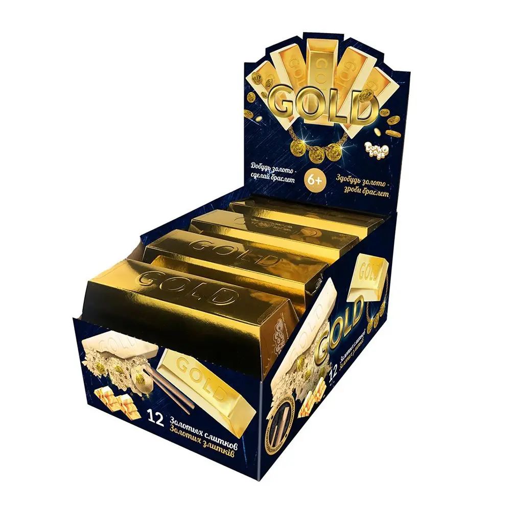 Набір креативної творчості Danko Toys "Проведення розкопок Gold" злиток малий, 6+ GEX-02-01U — фото 2