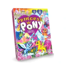 Гра настільнаі Danko Toys розважальна "Princess Pony" DTG96
