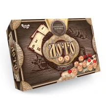 Лото Danko Toys "Лото дорожнє" дерев'яні бочата у коробці DT G51U