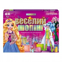 Гра Danko Toys велика настільна розважавльна "Веселий шопінг" для дівчаток G-VS-01-01U