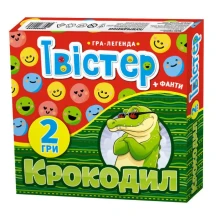Настільна гра "Твістер + Крокодил" 2 гри 3+ 10000014У