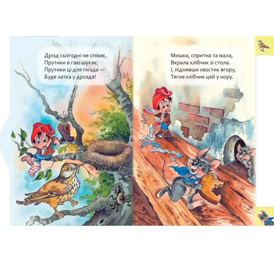 Книга-картонка Ranok серії Маленькому пізнайкові "Хто де живе" М237021У — фото 2