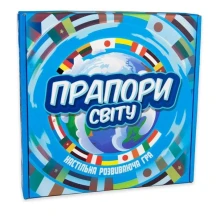 Гра Strateg "Прапори світу" карткова розвиваюча 7+ 30445