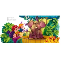 Книга-картонка Ranok серії Рухомі картинки "Диво-зоопарк" 2+ А872008У — фото 2