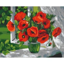 Картина по номерах Art Craft 40 х 50 см "Пишна краса", полотно, акрилові фарби, пензлики 12145-АС