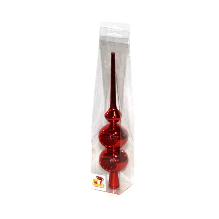 Верхушка на елку , h = 25,4см, цвет красный, в ПВХ коробке AR3/65L1001A/R Верхушка на елку , h = 25,4см, цвет красный, в ПВХ коробке AR3/65L1001A/R — фото 2