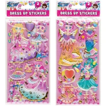 Наклейки Centrum "Dress up stickers" 30 х 40 мм, 40 х 11 мм, EVA-полімер+ПВХ 80668