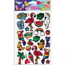 Наклейки Centrum "Stickers for decoration" голографія, пластик, асорті 80537