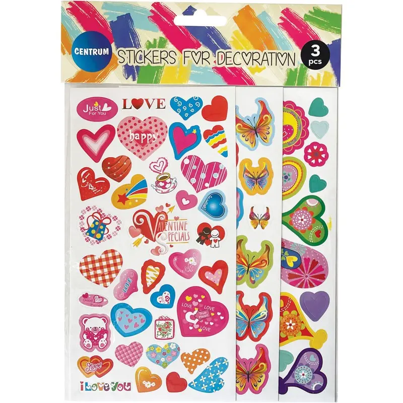 Наклейки Centrum "Stickers for decoration", объемные, пластик, ассорти 80731-4, 89728,9 Наклейки Centrum "Stickers for decoration", объемные, пластик, ассорти 80731-4, 89728,9 — фото 2