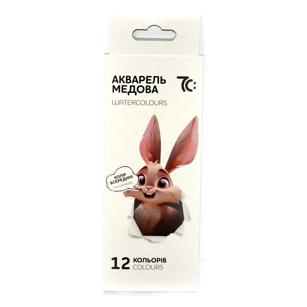 Краска акварельная 7С 12 цветов без кисточки 7С11202 — фото 2
