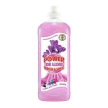 Пом`якшувач для тканин Power De Luxe Wash & Free 1 літр, концентрований — фото 2