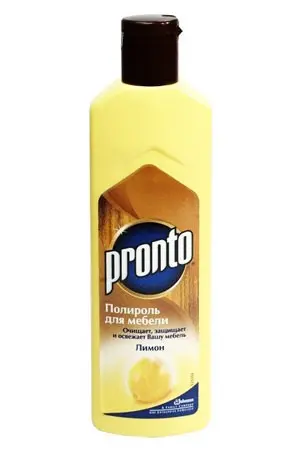 Поліроль PRONTO 300 г для меблів, асорті (молочко) 010420, 043480 — фото 2