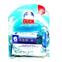 Засіб по догляду за унітазом DUCK 6 дисків чистоти 018843,018842,632578 — фото 2