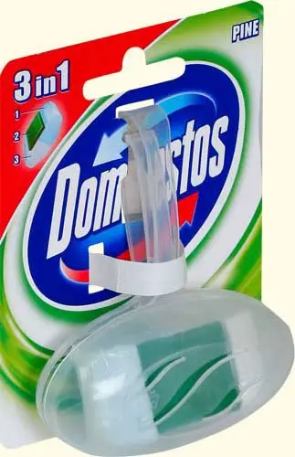 Блок для унітазу 3 в 1 DOMESTOS 35 г асорті — фото 2