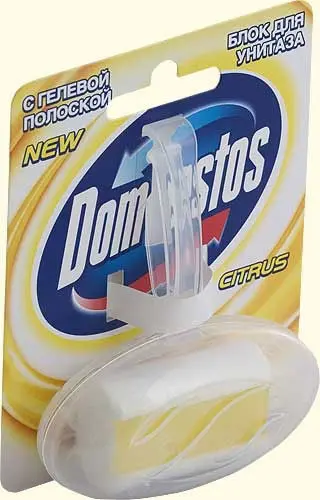 Блок для унітазу 3 в 1 DOMESTOS 35 г асорті — фото 3