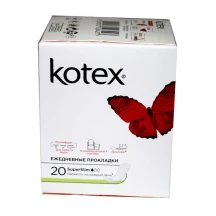 Прокладки щоденні KOTEX SuperSlim  20 штук 9425345(420) — фото 2