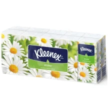 Платочки носовые бумажные  KLEENEX 10  штук в упаковке 3570140/1140.. — фото 2