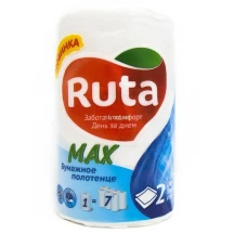 Рушники паперові RUTA MAX 1 рулон, 350 листів 44530