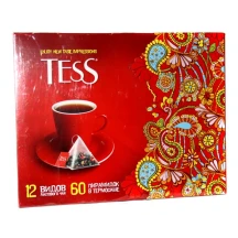 Чай TESS набір-асорті 355 г (9 видів листового чаю)
