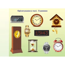 Плакат Основа "Орієнтування в просторі та часі", комплект з 7 плакатів НУШ ДПН002 — фото 3