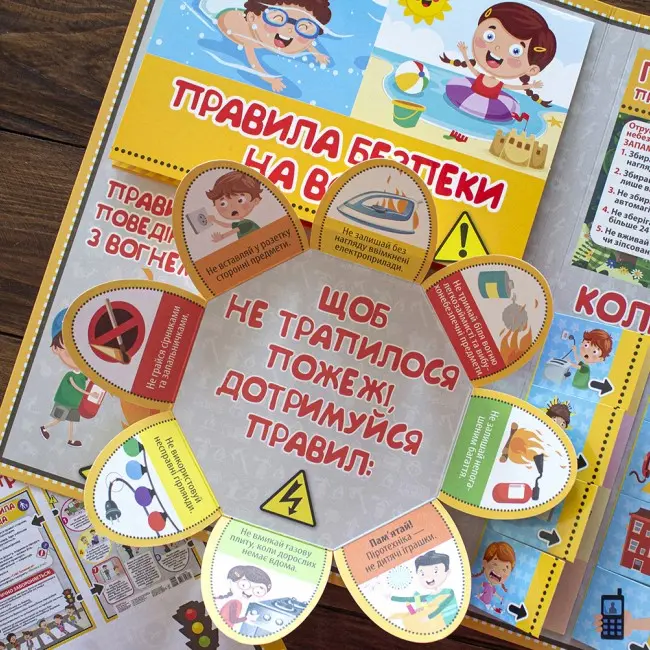 Лепбук Ranok "Правила безпеки. Безпечна поведінка на вулицІ" НУШ 13210016У — фото 6