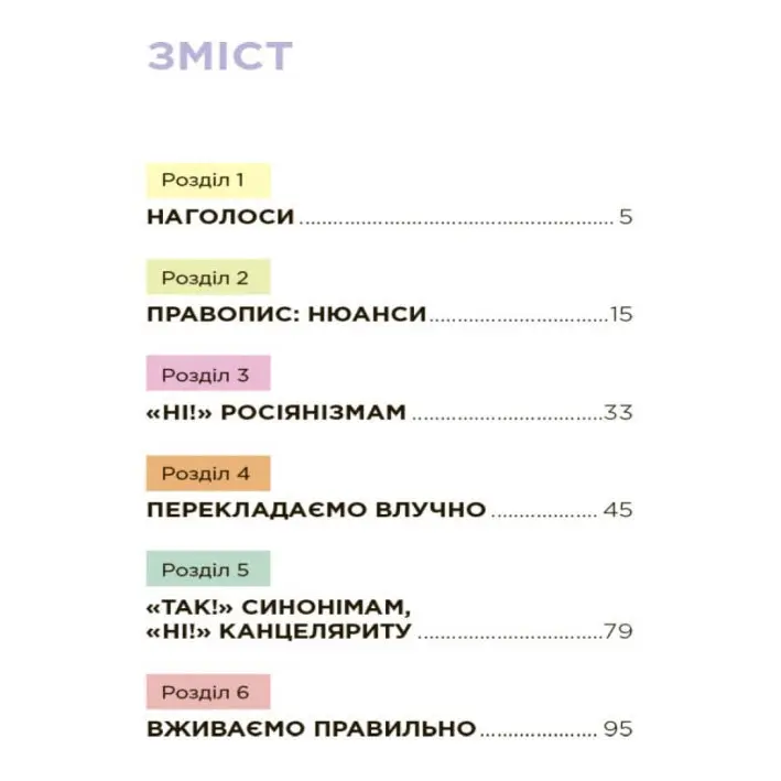 Книга Основа серії Візуалізований довідник "Помилкаріум. Моя українська правильна та вишукана" ВИД007 — фото 2