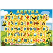 Плакат Ranok "Абетка. Соти (друкована)" плакати в кожний кабінет 10104248У