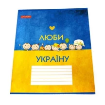 Зошит в клітинку Тетрада 18 аркушів А5, "Фемелі Лайн" УФ-лак ТЕ941 — фото 3