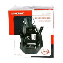 Набір настільний Norma 18 предметів "Вертушка", колір асорті 7007