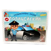 Розвиваючі пазли Boni Toys "Механік" 6 елементів, 3 + 0424