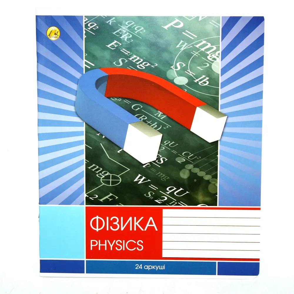 Зошит в клітинку Тетрада 24 аркуша А5, "Мікс 5К. Предметні" ОФ-001128 — фото 4