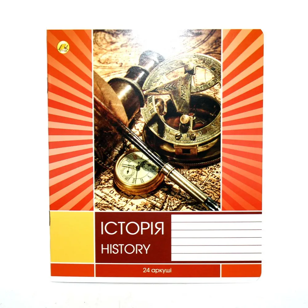 Зошит в лінійку Тетрада 24 аркуша А5, "Мікс 5К. Предметні" ОФ-001129 — фото 3