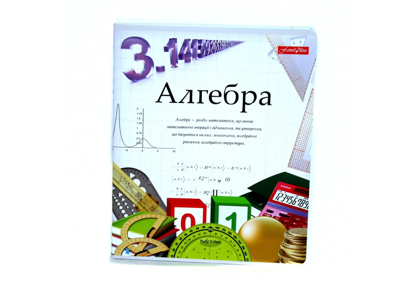 Зошит в клітинку 48 аркушів А5 Тетрада Люкс, Микс 10К. Предметні