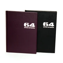 Блокнот Bourgeois А5 64 аркуші, клітинка, 55 г/м2, матова ламінація, пантон 18316