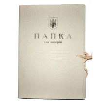 Папка на зав’язках Imago А4, картонна, 0,30, 50 штук в упаковці, ціна за 1 папку 0109039
