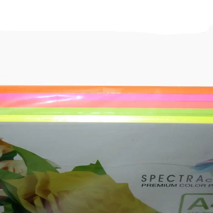 Набір папір кольоровий Spectra Color А4 75 г/м2, 5 кольорів, 250 аркушів, неонові кольори 16.4237 — фото 2