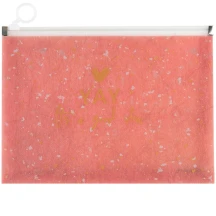 Папка Axent на блискавці zip-lock A4+, пластик, Shade Coral 1497-14-A