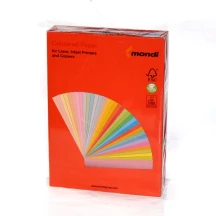 Папір кольоровий Mondi Coloured А4 80 г/м2, 500 аркушів, цегляно-червоний ZR09