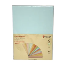 Папір кольоровий Mondi Coloured А4 80 г/м2, 100 аркушів, світло-блакитний BL29/100
