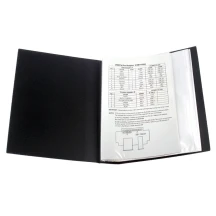 Дисплей - книга Axent А4 80 файлів, пластикова, чорна 1280-01-А — фото 4