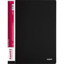 Дисплей - книга Axent А4 60 файлів, пластикова, чорна 1060-01-A