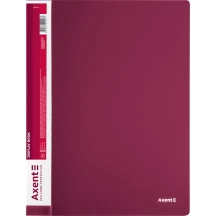 Дисплей - книга Axent А4 60 файлів, пластикова, бордова 1060-04-A