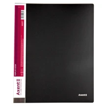 Дисплей - книга Axent А4 40 файлів, пластикова, чорна 1040-01-A